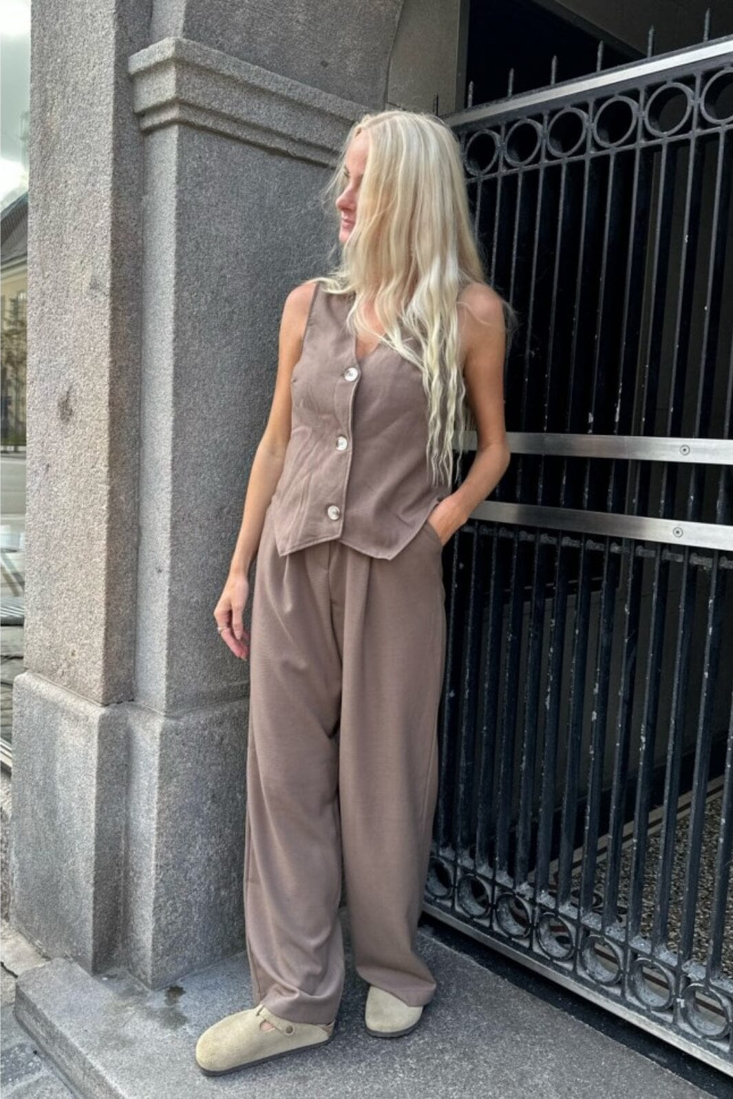 Forudbestilling - BYIC - Celina Pants - Brown Bukser 