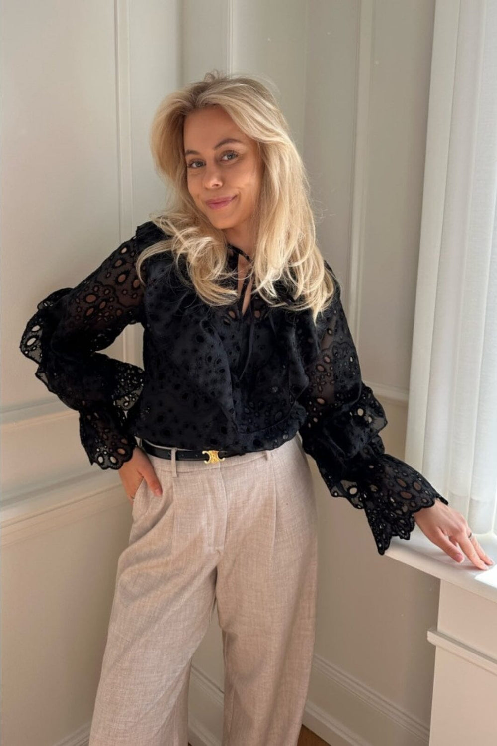 Forudbestilling - BYIC - Malou Blouse - Black Bluser 