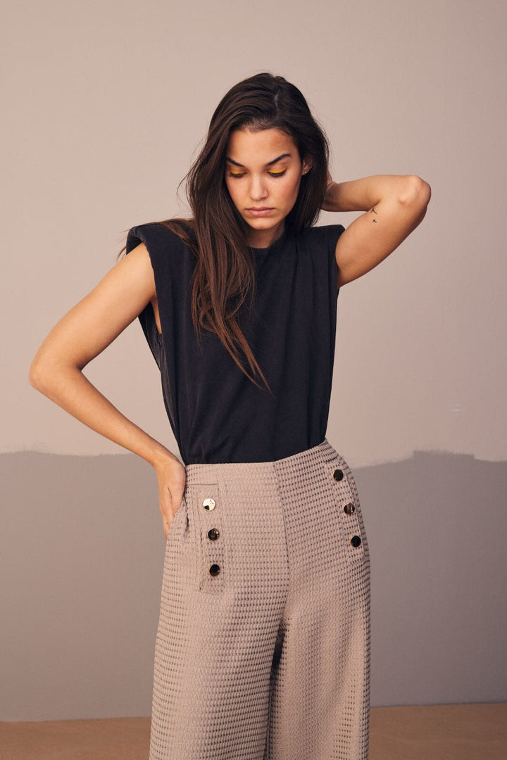 Forudbestilling - Co´couture - Baya Pant - Walnut - (April) Bukser 