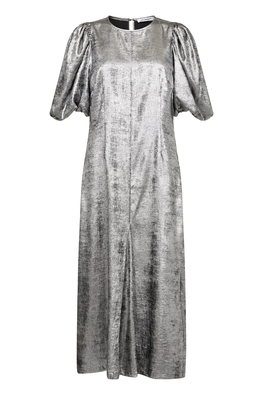 Forudbestilling - Co´couture - Cc Puff Pleat Dress 36276 - 930 Silver Kjoler 