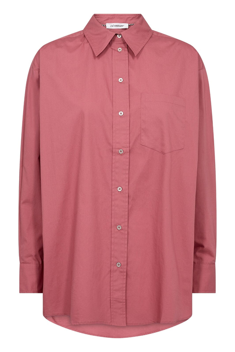 Forudbestilling - Co´couture - Coriscc Oversize Shirt 35408 - 528 Rhubarb Skjorter 