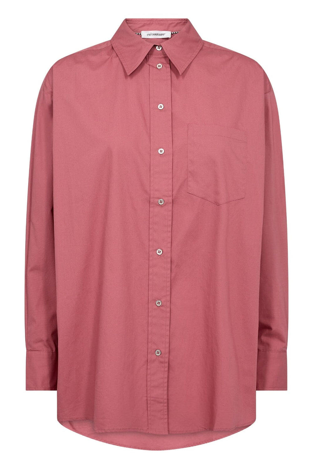 Forudbestilling - Co´couture - Coriscc Oversize Shirt 35408 - 528 Rhubarb Skjorter 