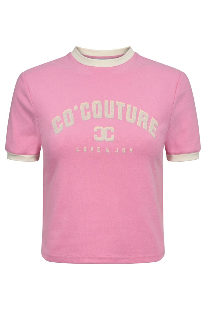 Forudbestilling - Co´couture - Edgecc Tee - 4713 Bubblegum (Juni) T-shirts 