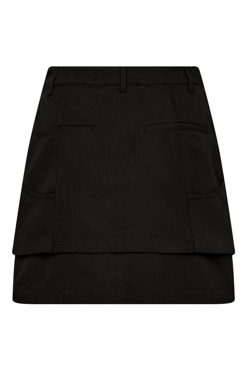 Forudbestilling - Co´couture - Jenkinscc Cargo Skirt 34103 - 96 Black Nederdele 