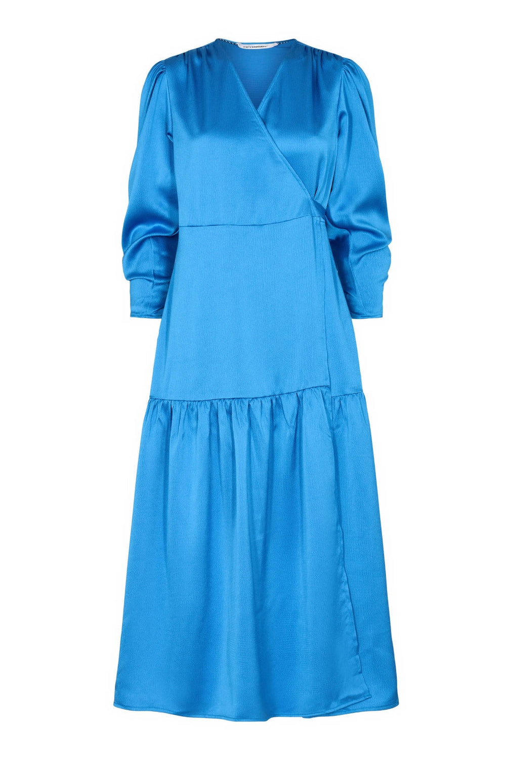 Forudbestilling - Co´couture - Mira Wrap Dress - New Blue (Oktober) Kjoler 