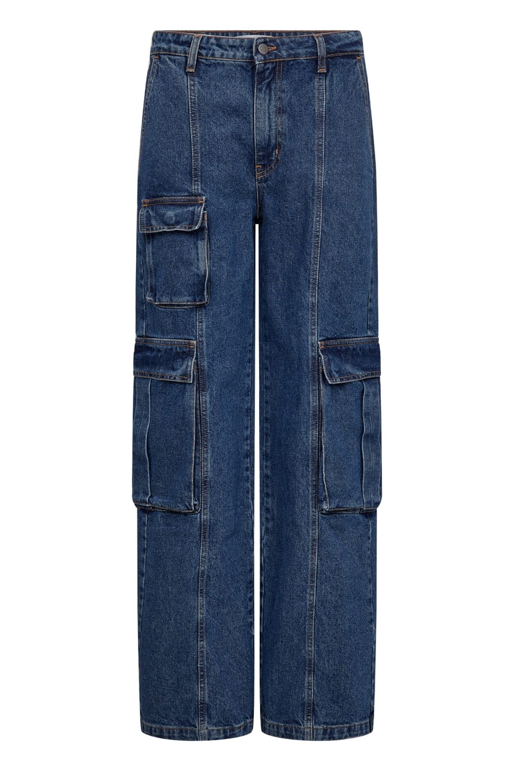 Forudbestilling - Co´couture - New Vikacc Pocket Jeans 31193 - 552 Denim Blue Jeans 