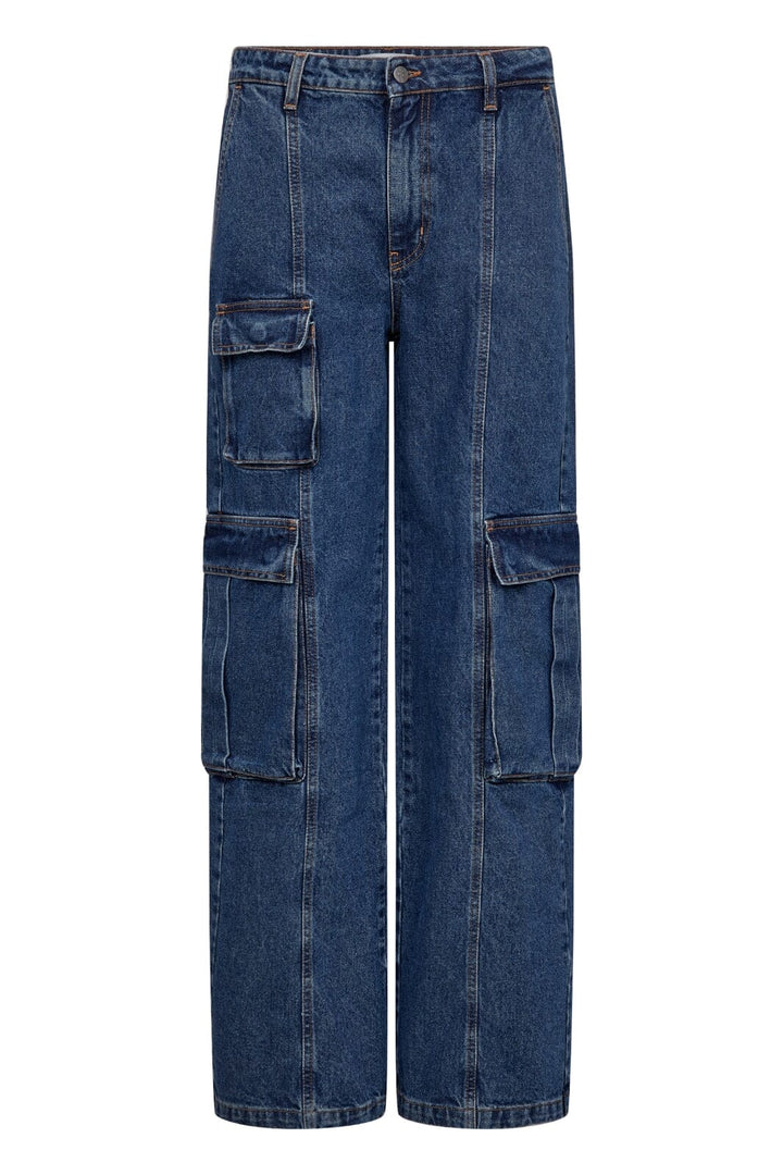 Forudbestilling - Co´couture - New Vikacc Pocket Jeans 31193 - 552 Denim Blue Jeans 