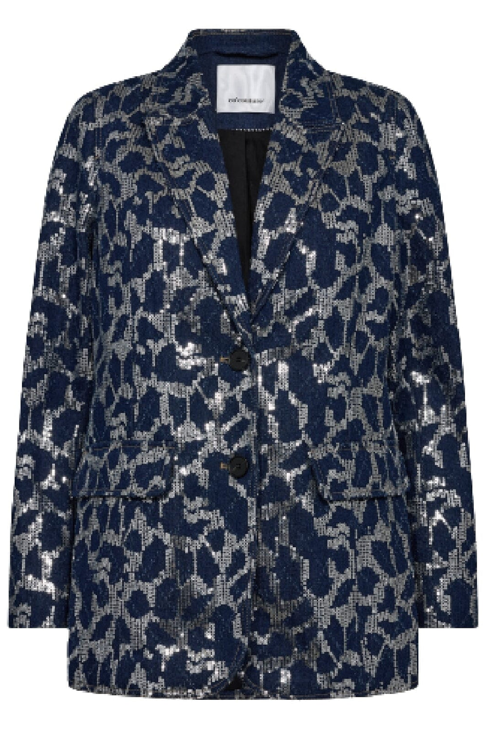 Forudbestilling - Co´couture - Segalcc Sequindenimblazer 30136 - 555 Dark Denim Blazere 