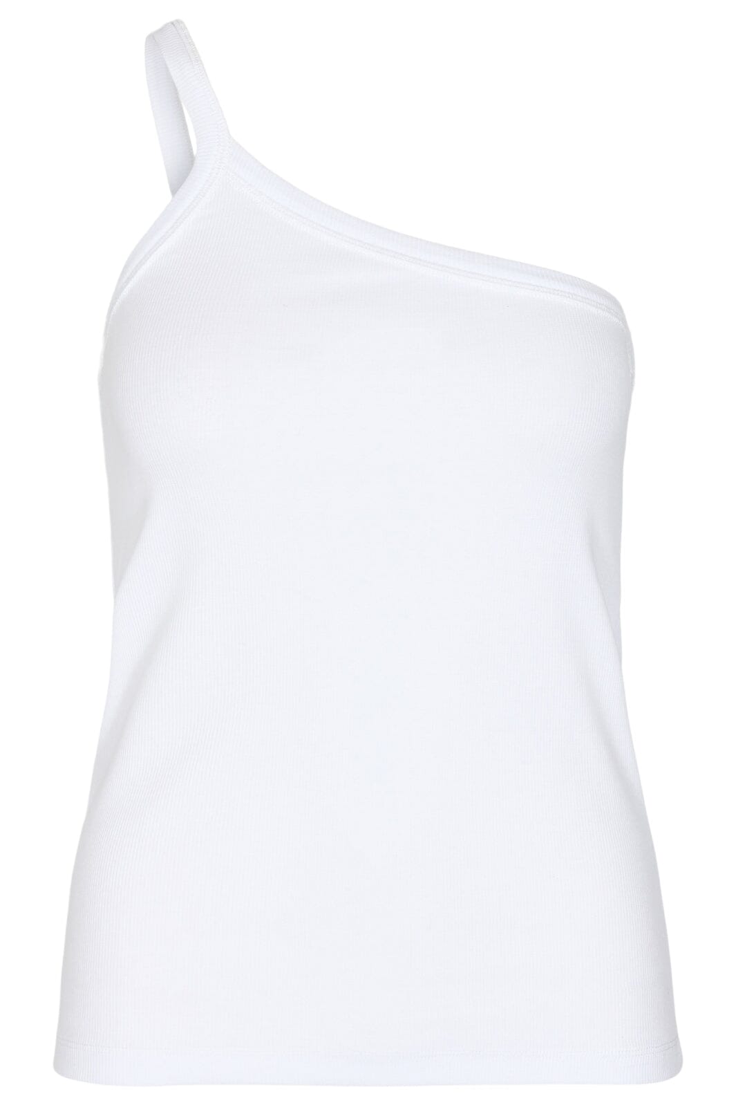 Forudbestilling - Co´couture - Sheera One Shoulder Top - White (Februar) Toppe 