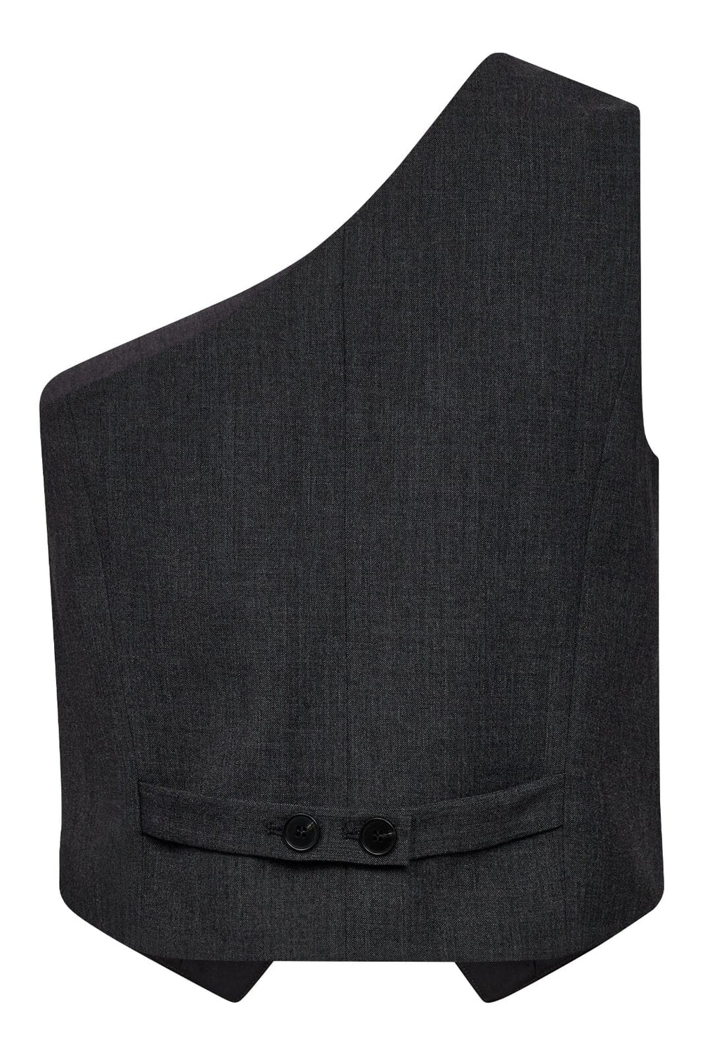 Forudbestilling - Co´couture - Vidacc Asym Tailor Vest 30133 - 94 Antracit Veste 