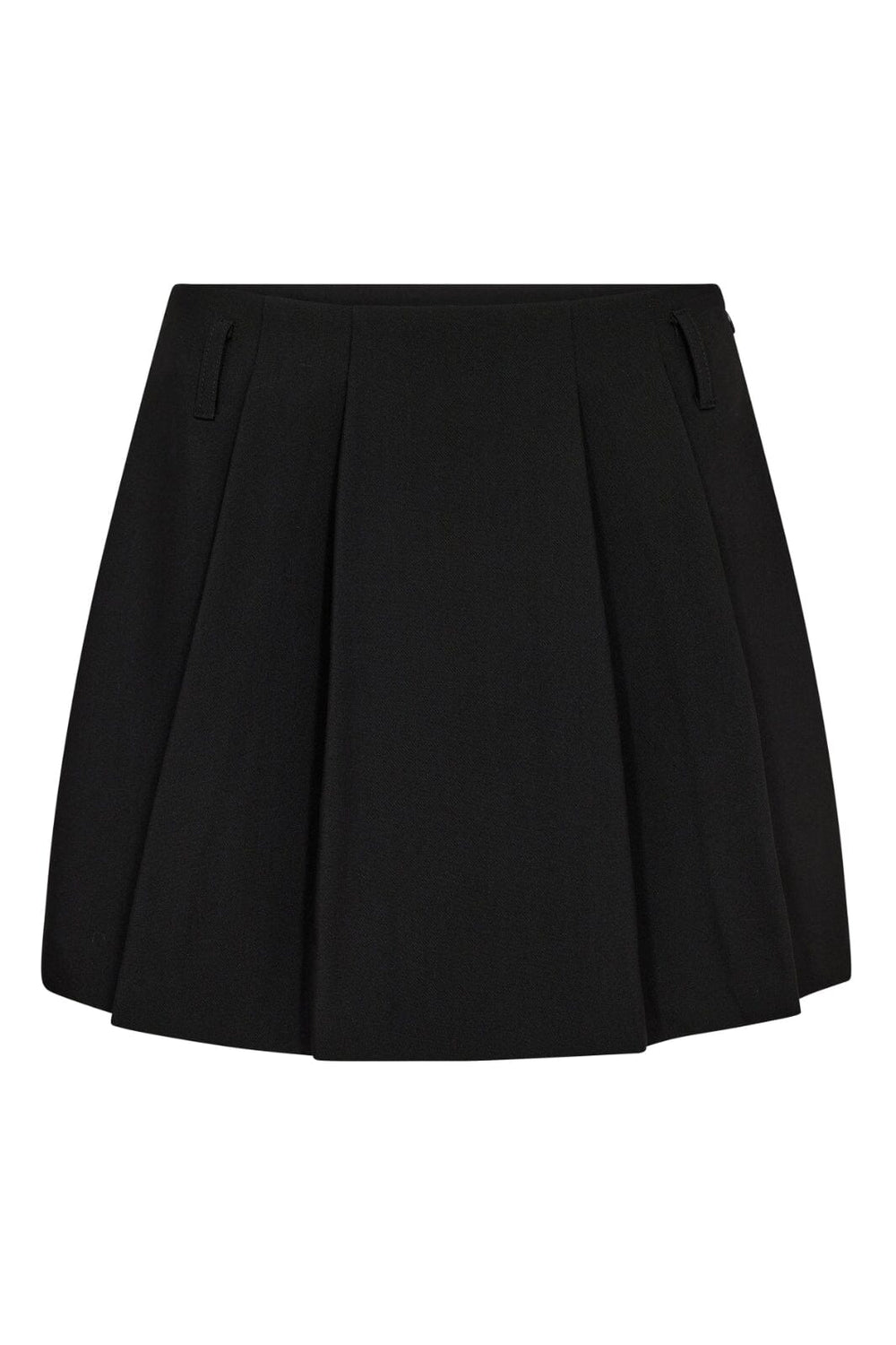 Forudbestilling - Co´couture - Volacc Pleat Skirt - 96 Black Nederdele 
