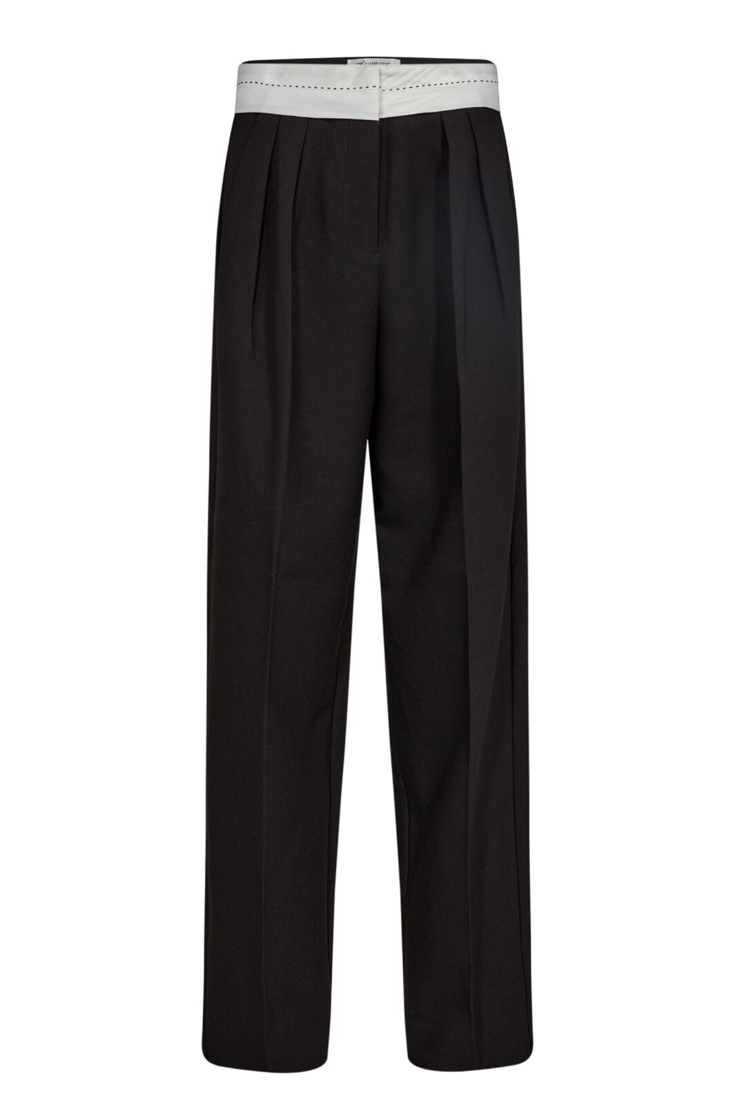 Forudbestilling - Co´couture - Volacc Reverse Waist Pant 31192 - 96 Black Bukser 