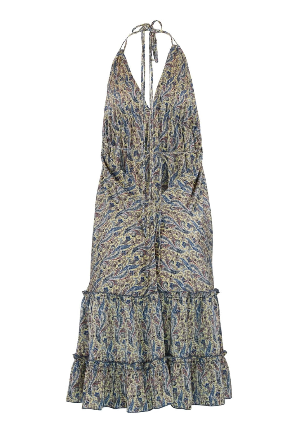Forudbestilling - Continue - Dolly Paisley Short - 102 Yellow Paisly Kjoler 