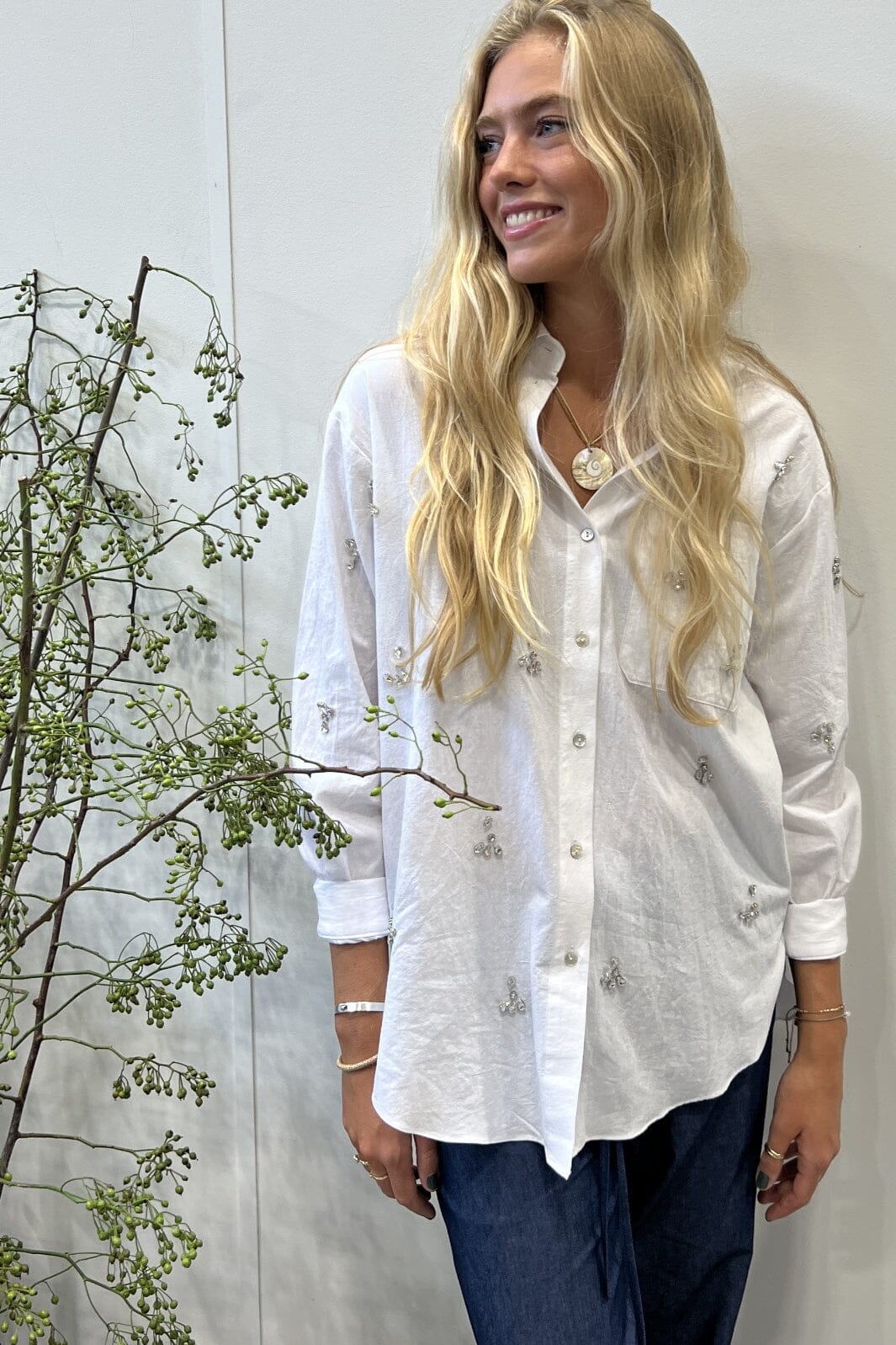 Forudbestilling - Continue - Elinor - 02 White Skjorter 