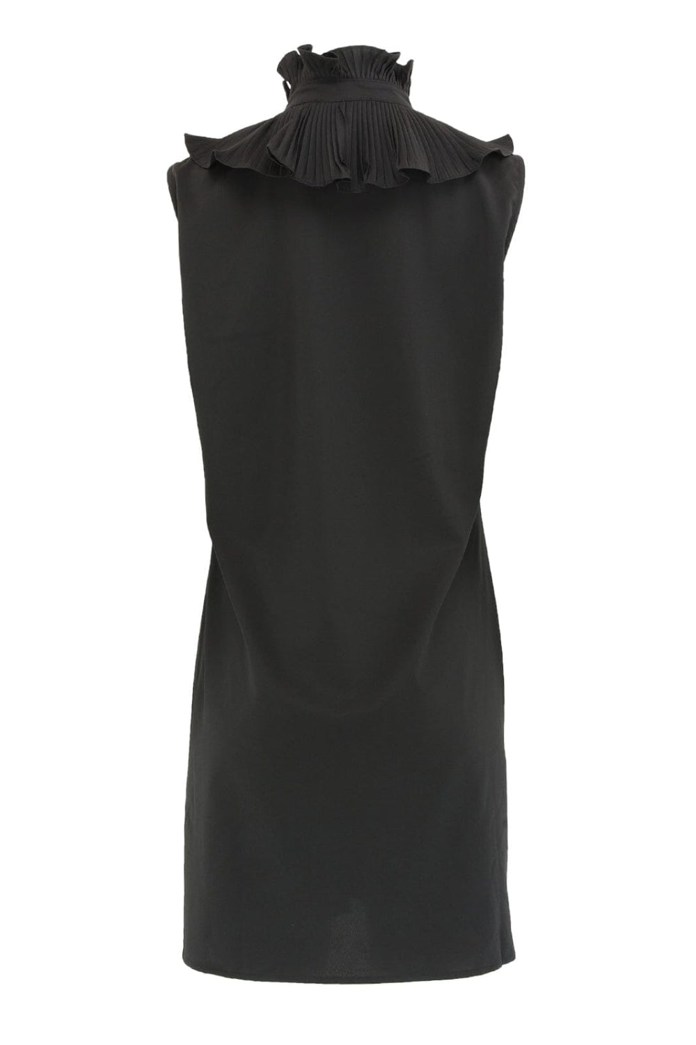 Forudbestilling - Continue - Pernille Plisse Dress - 01 Black Kjoler 