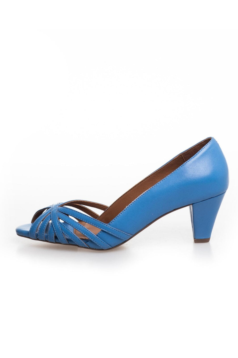 Forudbestilling - Copenhagen Shoes - All I Need Leather - 1202 Electric Blue - (Marts/April) Stiletter 