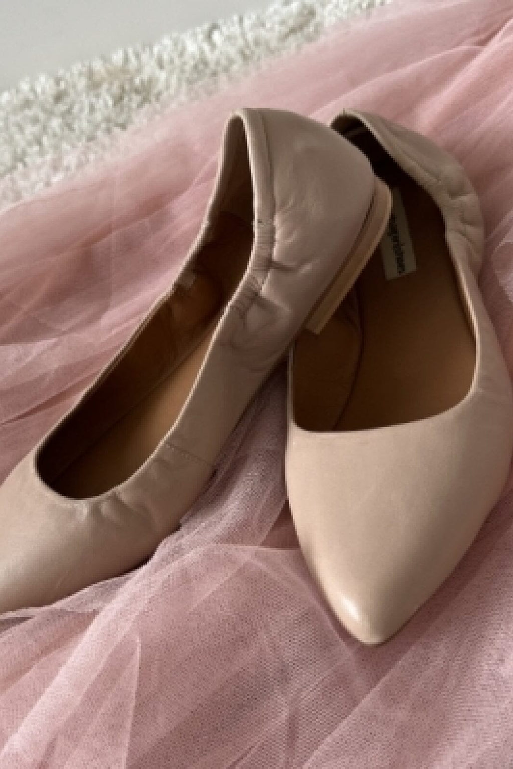 Shoes Ballerina 23 Leather 088 Nude