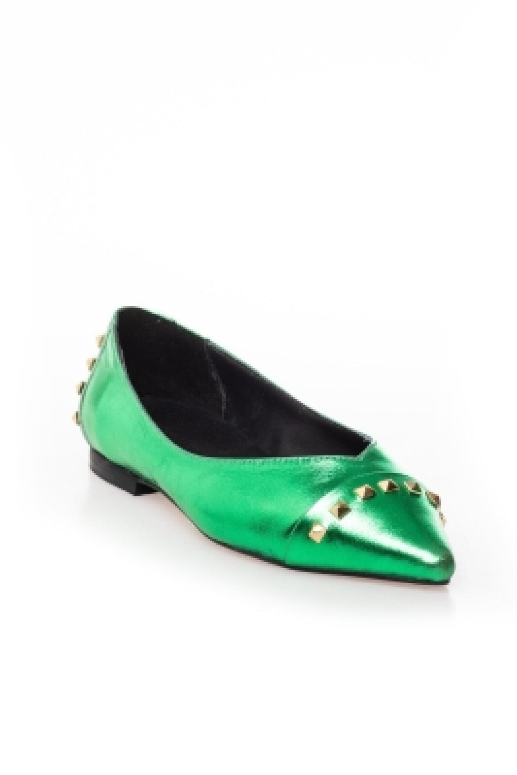 Forudbestilling - Copenhagen Shoes by Josefine Valentin - Moments Of Life - 0027 Green (Februar/Marts) Ballerinaer 
