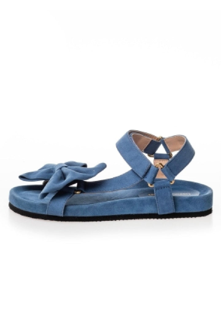 Forudbestilling - Copenhagen Shoes by Josefine Valentin - Sky And Diamonds 23 Suede - 1012 Denim Blue (Marts/april) Sandaler 