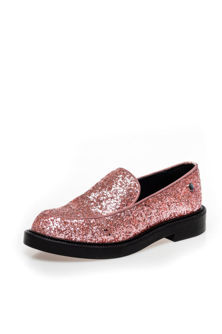 Forudbestilling - Copenhagen Shoes - Cphs Loafer - 2306 Rosa Glitter Loafers 