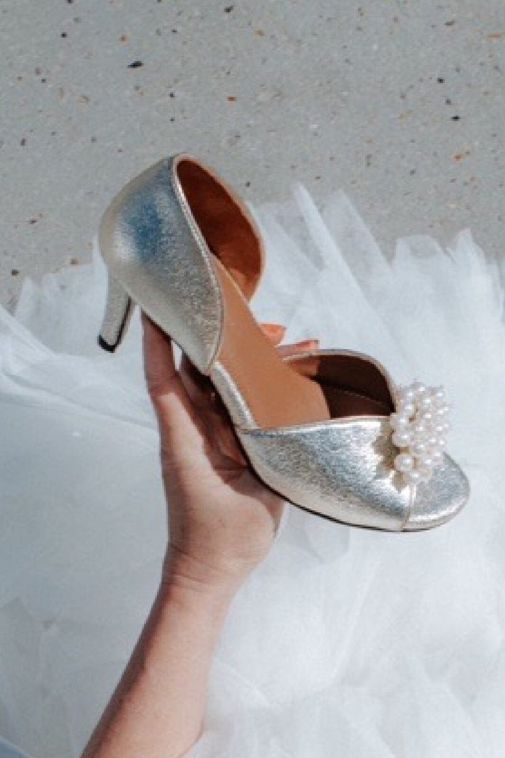 Forudbestilling - Copenhagen Shoes - Love Me - 371 Platino (Maj) Stiletter 