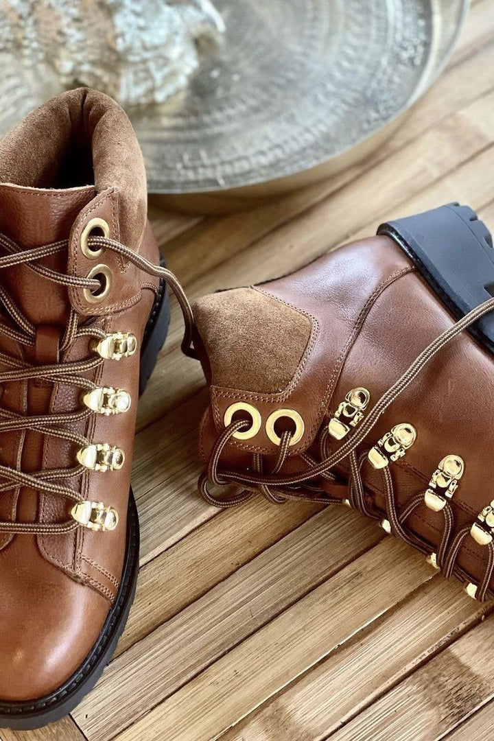 Forudbestilling - Copenhagen Shoes - Pop - Cognac (Uge 32/33) Støvler 