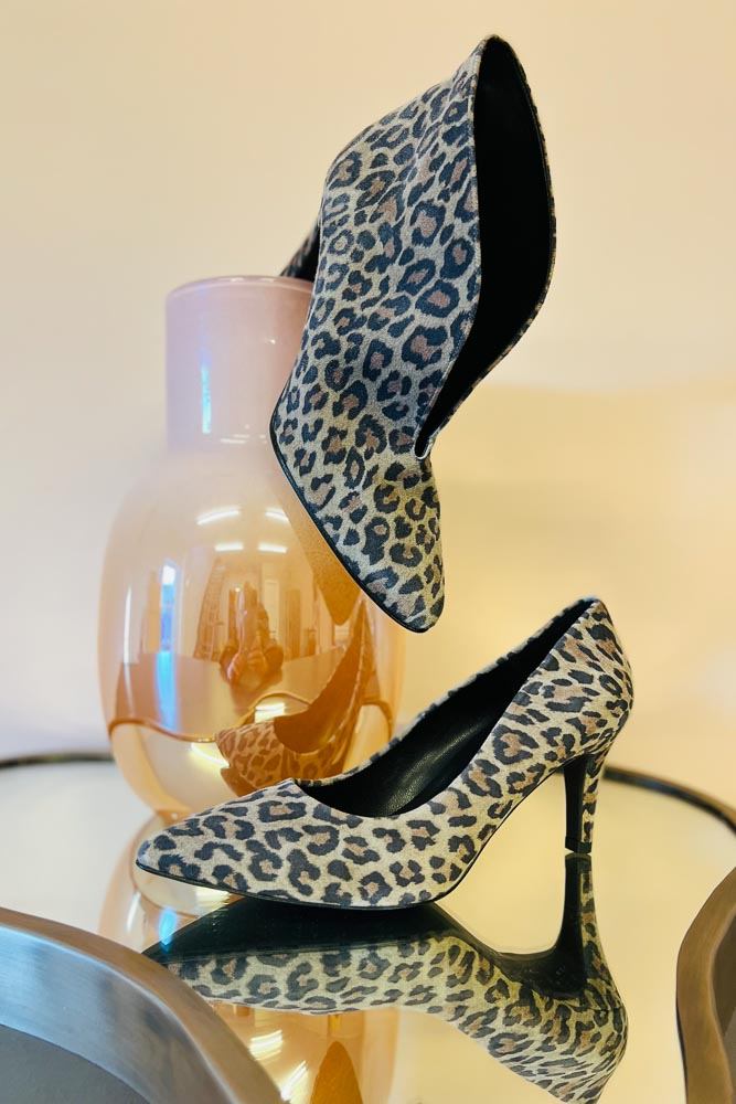 Forudbestilling - Copenhagen Shoes - Siesta - Brown Leopard (April) Stiletter 