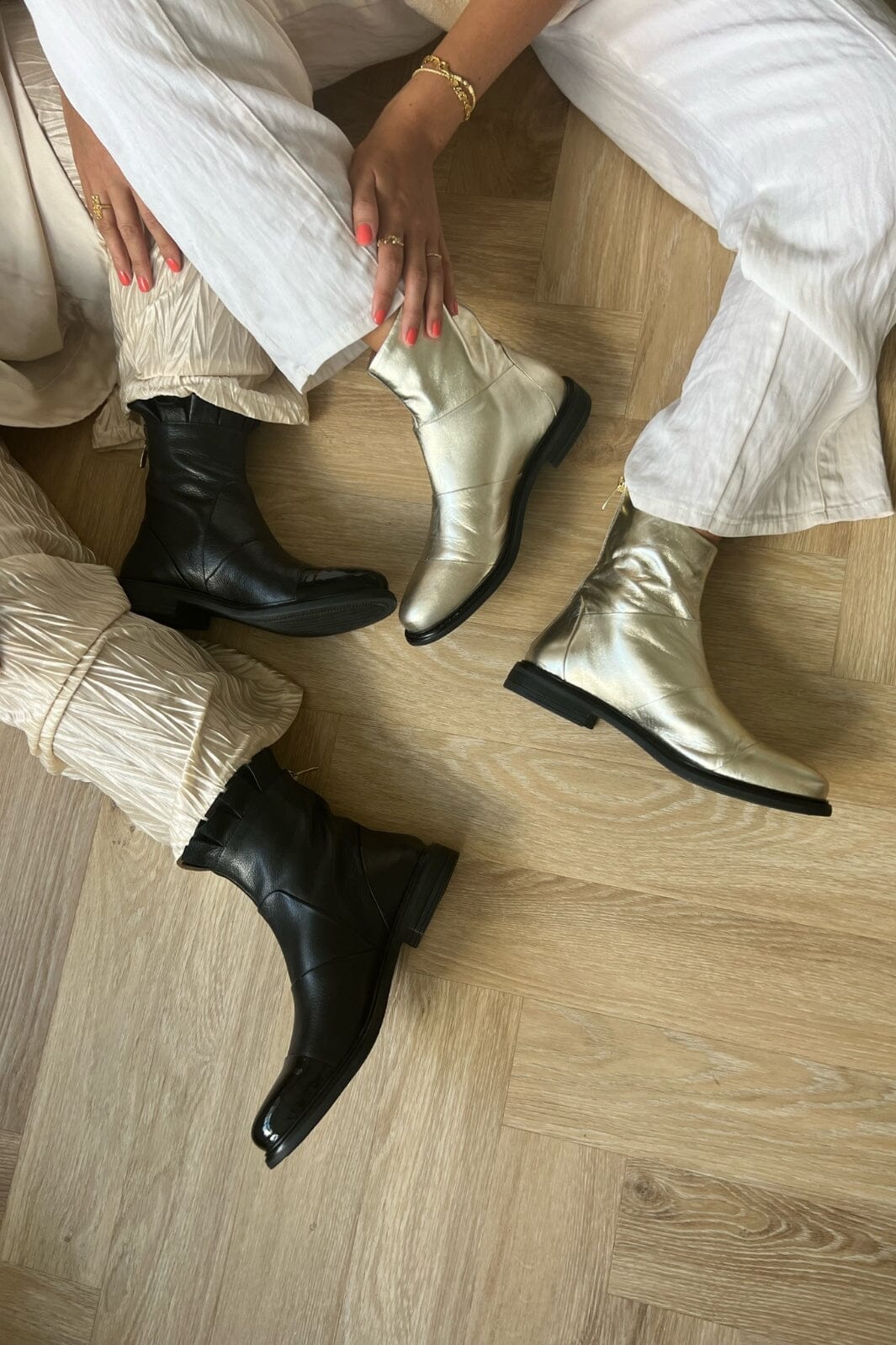 Forudbestilling - Copenhagen Shoes - Stephanie - 001 Black Støvler 