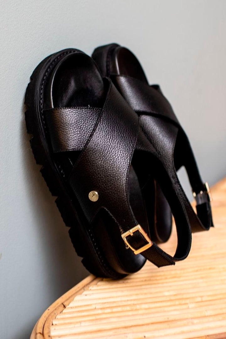 Forudbestilling - Copenhagen Shoes - Summertime - 001 Black (April/Maj) Sandaler 
