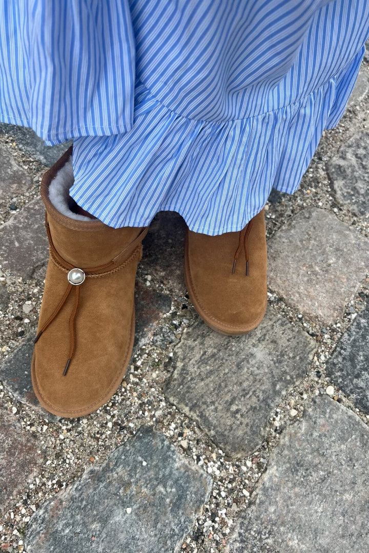 Forudbestilling - Copenhagen Shoes - You Rock Girl - 0138 Camel Støvler 