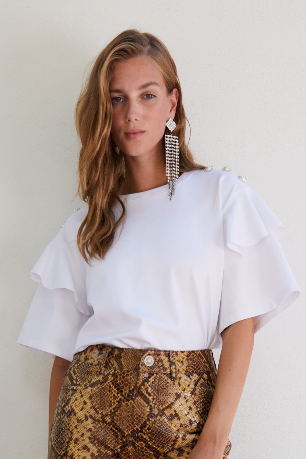 Forudbestilling - Custommade - Martina - 001 Bright White (Jan/Feb) Bluser 