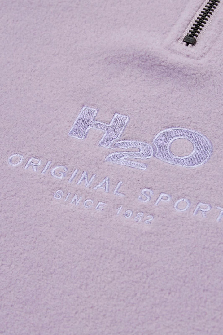 Forudbestilling - H2O - Blåvand II Fleece Half Zip - Lilac (Juni) Fleece jakker 