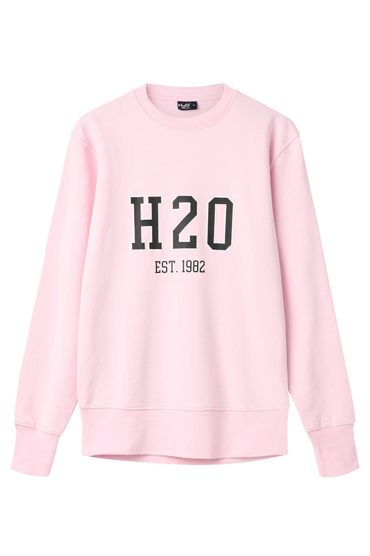 Forudbestilling - H2O - College Sweat O'Neck - 2015 Light Pink Sweatshirt 