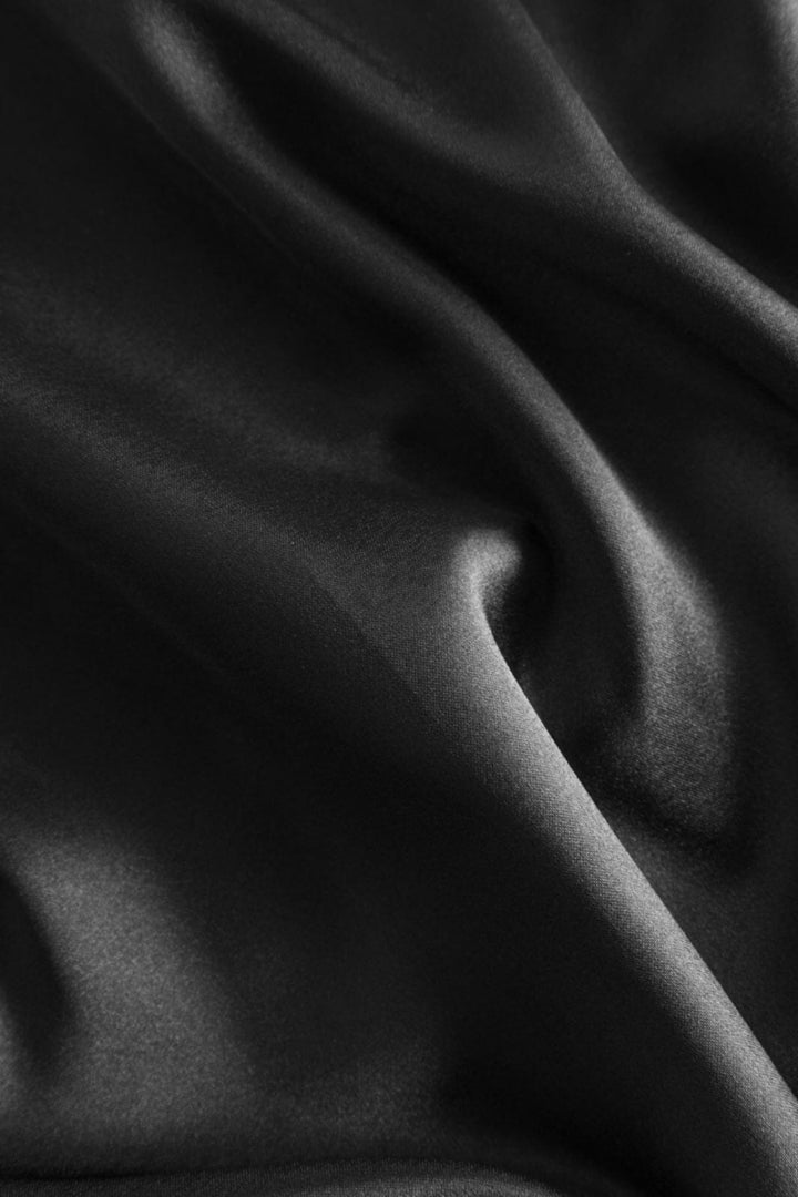 Forudbestilling - Hunkøn - Chantal Slip Dress - Black Kjoler 