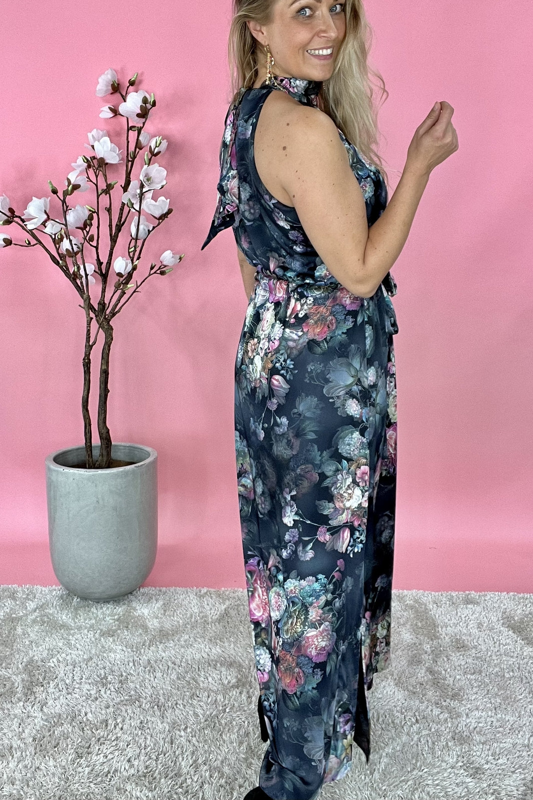 Forudbestilling - Karmamia - Layla Dress - Evening Flower (Midt August) Kjoler 