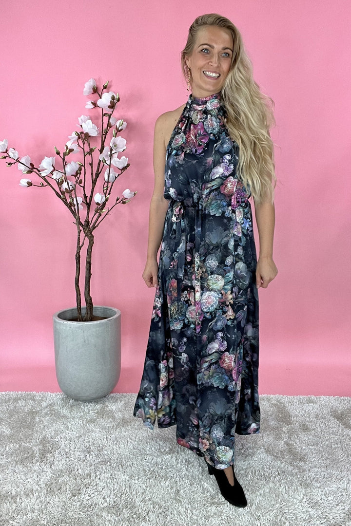 Forudbestilling - Karmamia - Layla Dress - Evening Flower (Midt August) Kjoler 