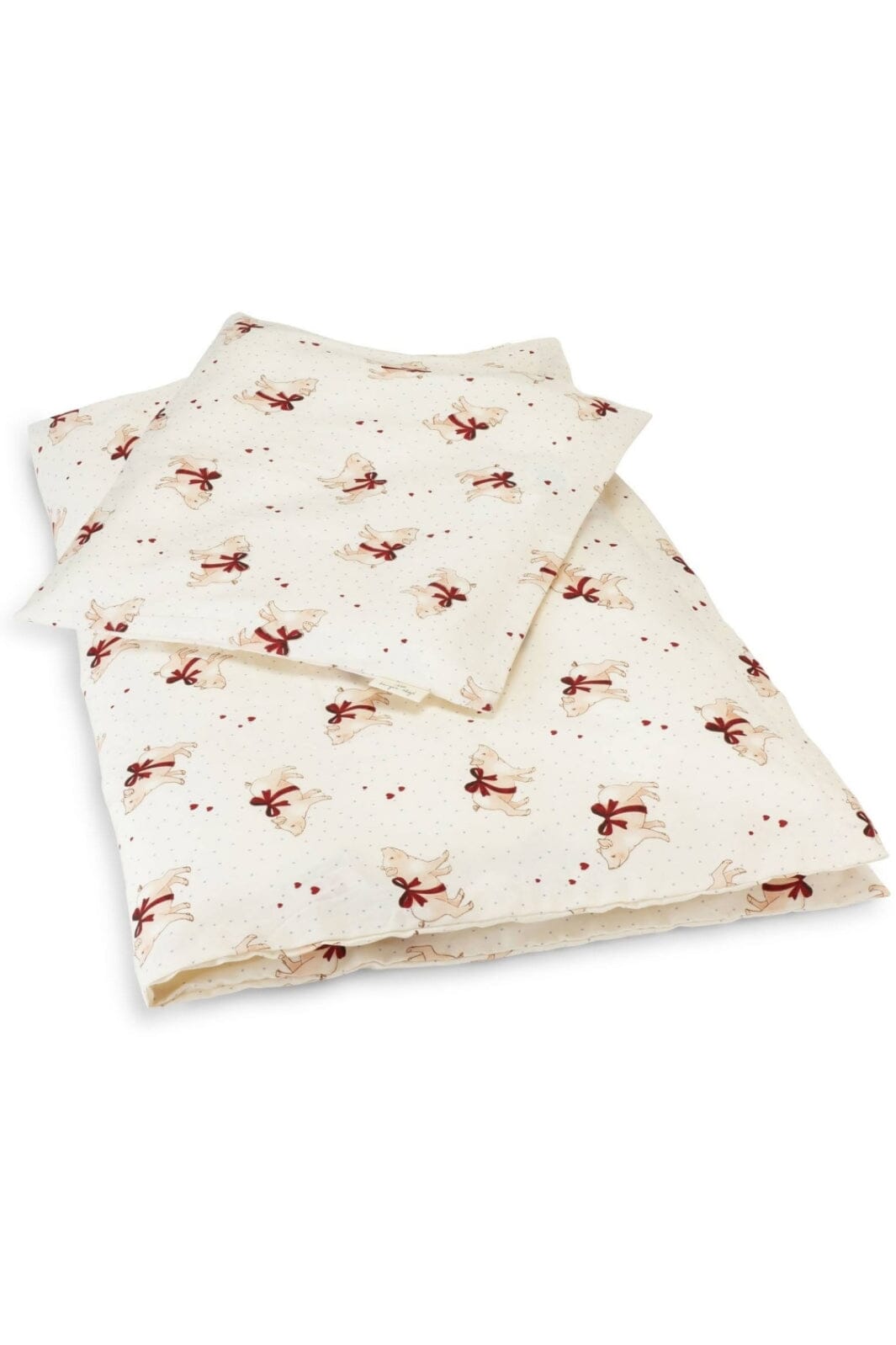 Forudbestilling - Konges Sløjd - Baby Bedding Gots 70X100 - Marzipan Sengetøj 
