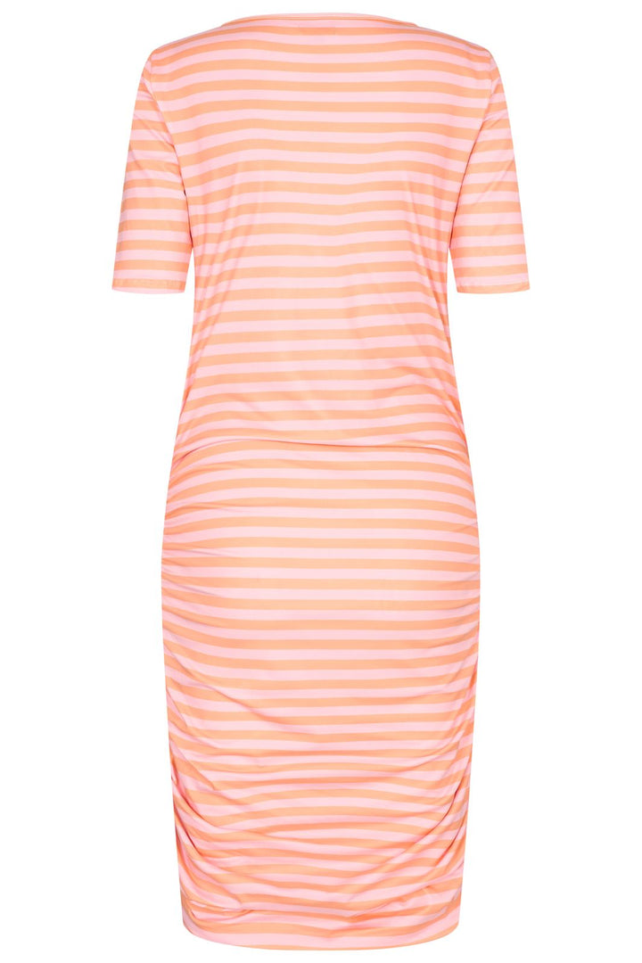 Forudbestilling - Liberte - Alma Dress3 - Orange Rose Stripe (Maj) Kjoler 