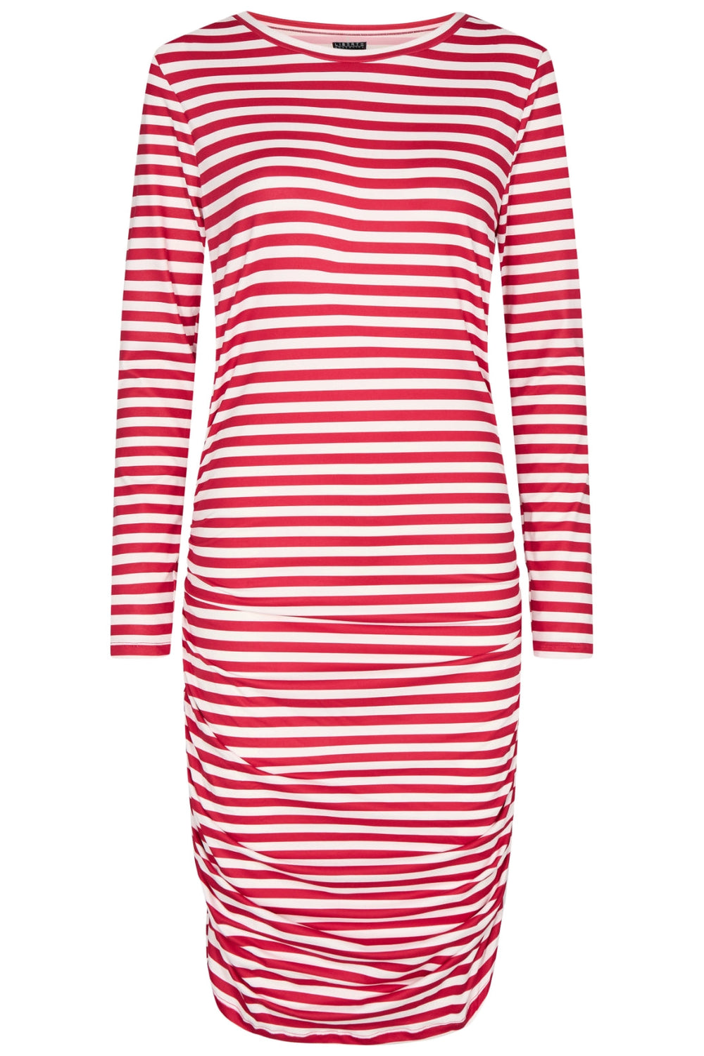 Forudbestilling - Liberte - Alma-Long-Dress - Red Creme Stripe (Oktober) Kjoler 