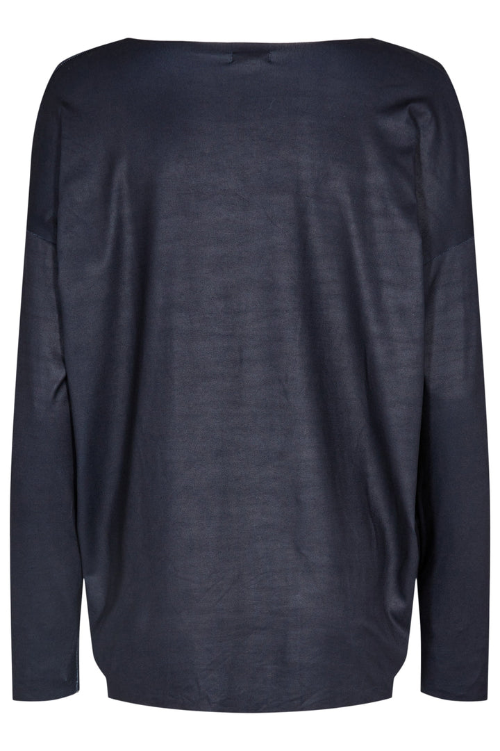 Forudbestilling - Liberte - Alma-Ls-Top - Dark Navy (Oktober) Bluser 