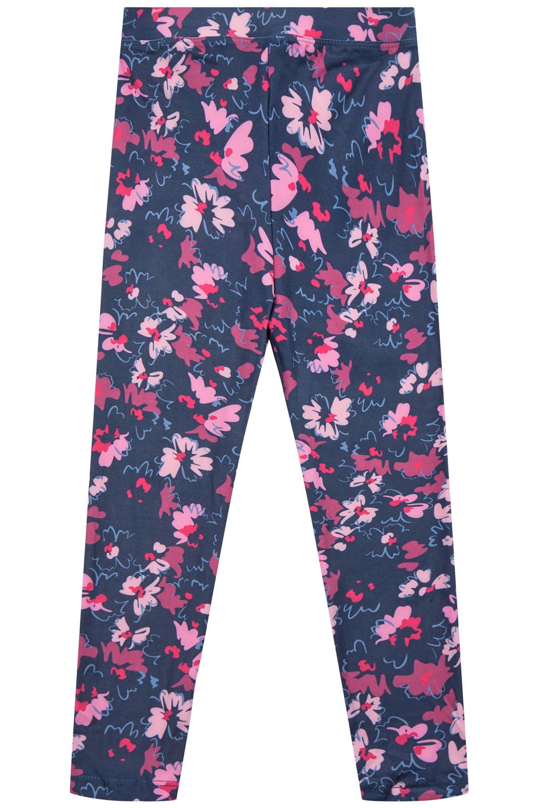 Forudbestilling - LIBERTÉ Ami - Alma Leggings (KIDS) - Navy Pink Flower Leggings 