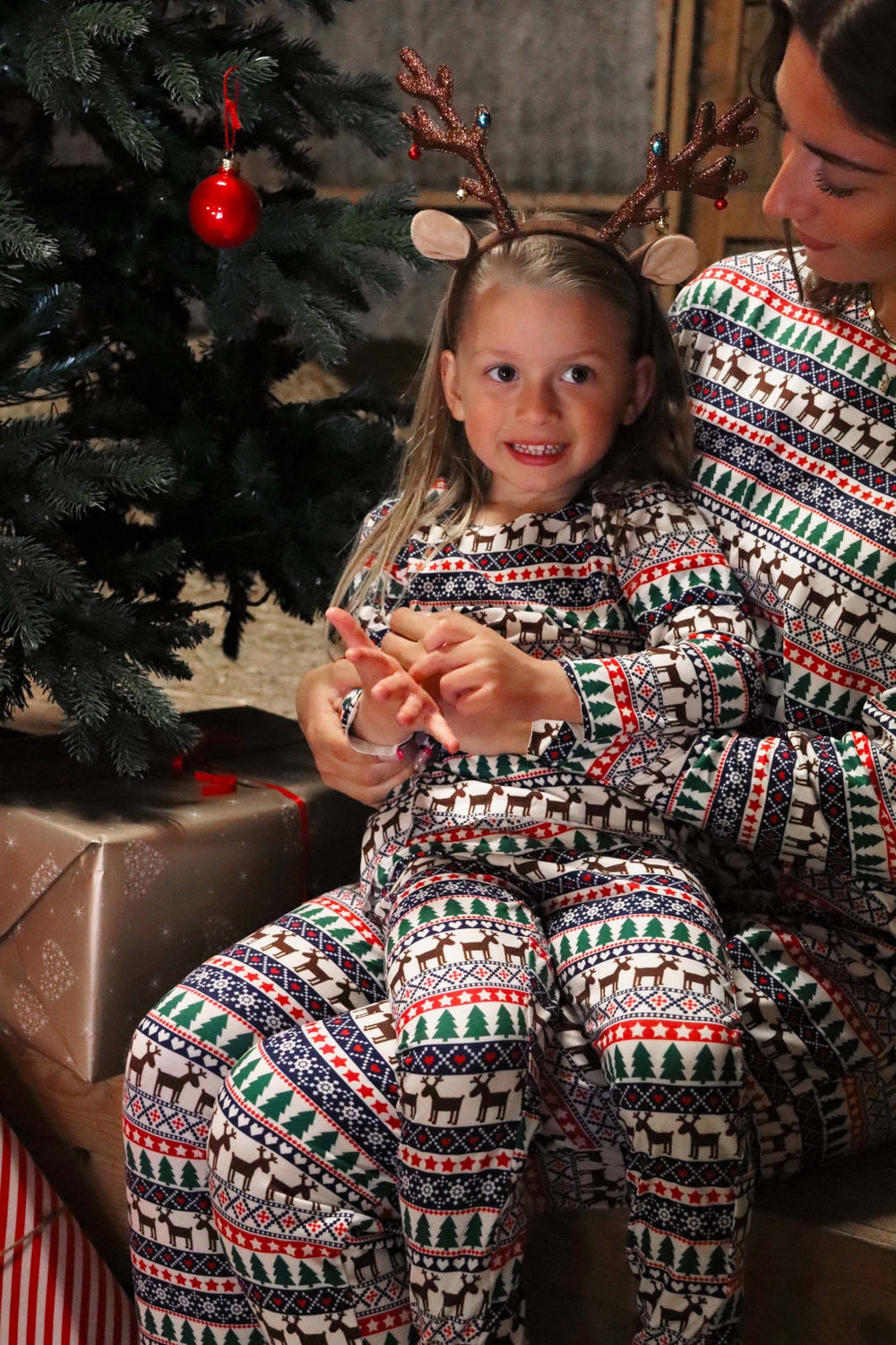 Forudbestilling - Liberte Ami - Alma-Pants (Kids) - Reindeer X-Mas22 (November) Bukser 