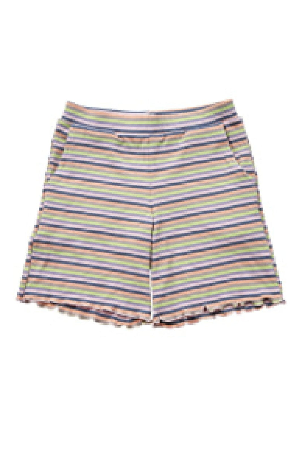 Forudbestilling - Liberte Ami - Natalia-Shorts-Kids - Multi Grey Stripe (April) Shorts 