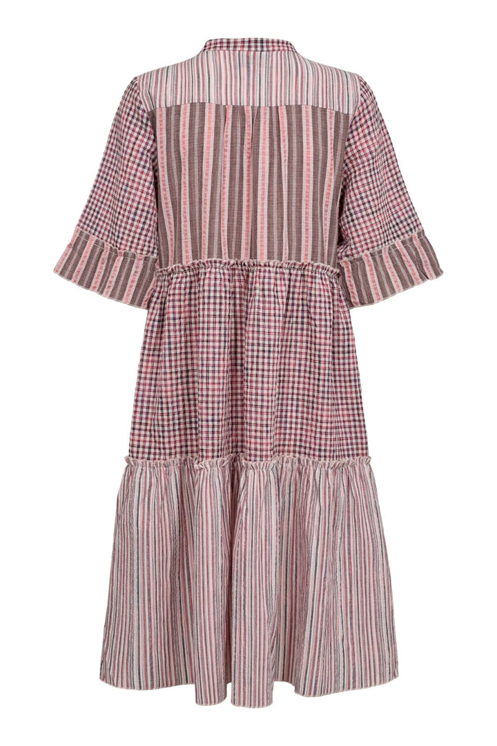 Forudbestilling - Liberte - Ellie-Dress - Brown Pink Mix (April) Kjoler 