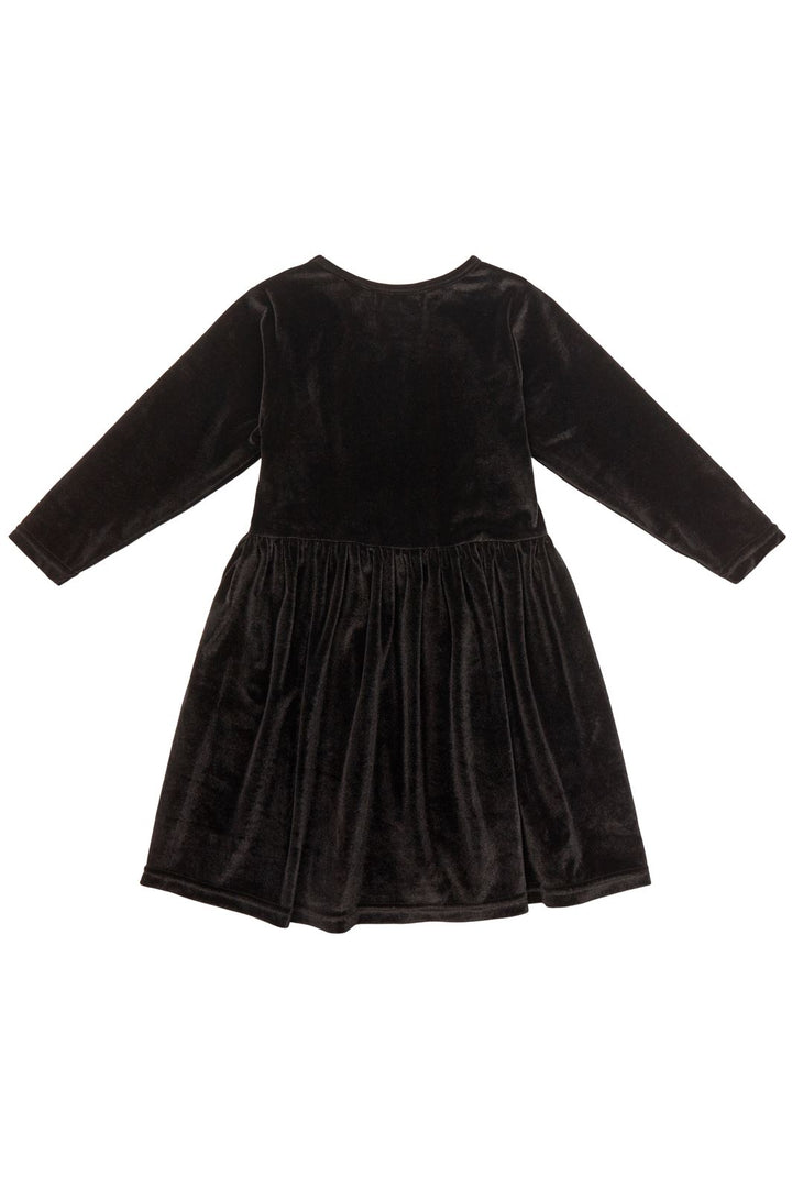 Forudbestilling - LIBERTÉ - Nalma LS Babydoll Dress (KIDS) - Black (Midt November) Dresses 