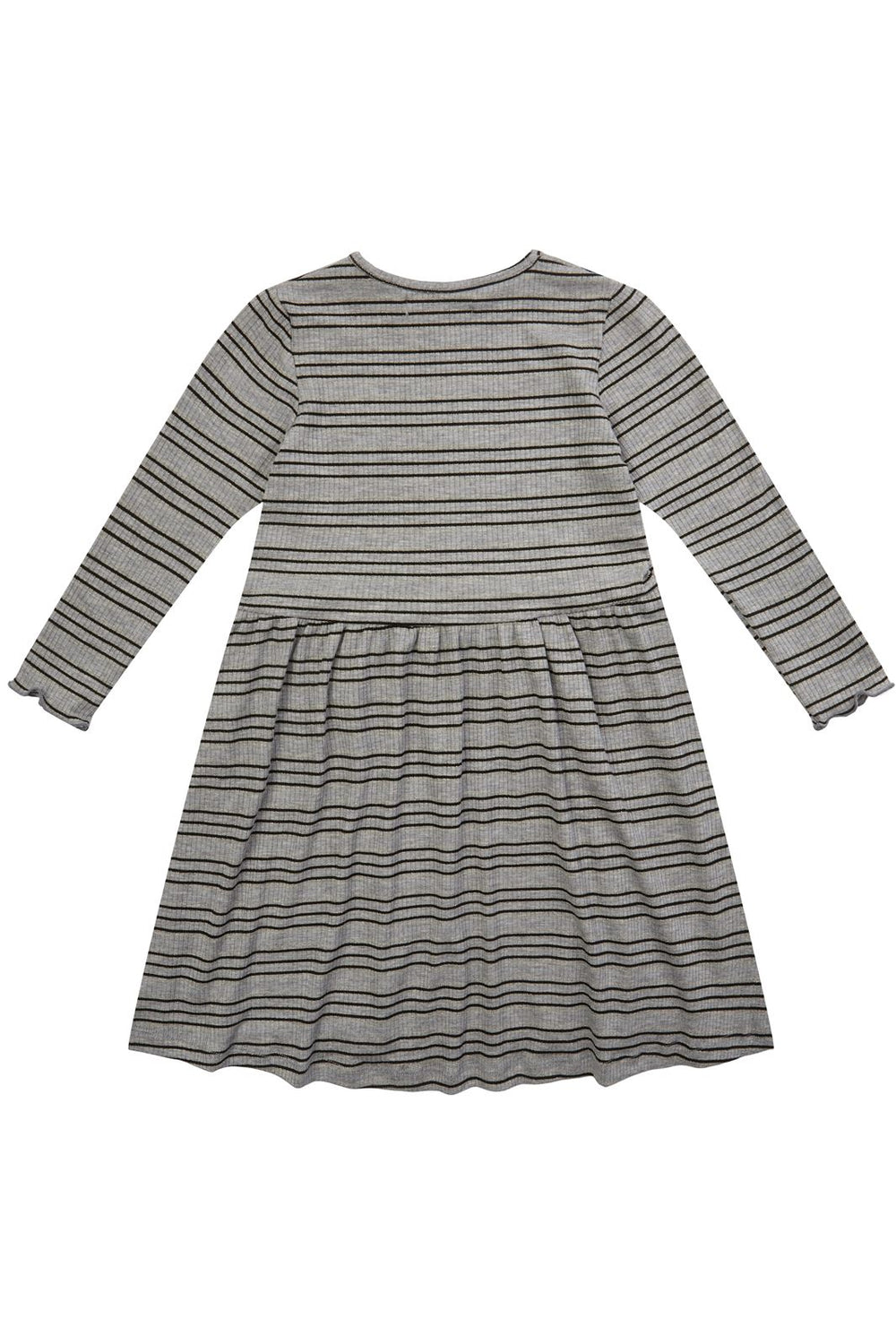 Forudbestilling - LIBERTÉ - Natalia LS Dress (KIDS) - Grey Gold Lurex (Start/Midt December) Kjoler 