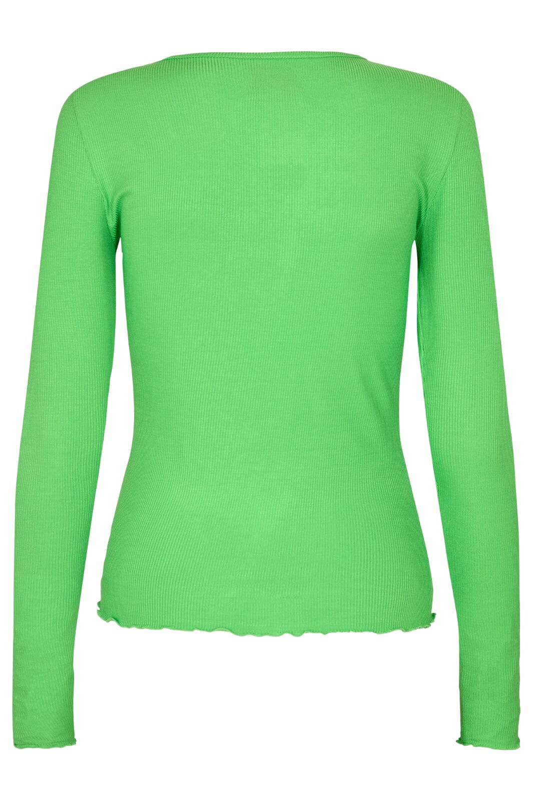 Forudbestilling - Liberte - Natalia Ls Round Neck Blouse - Neongreen (Jan/Feb) Bluser 