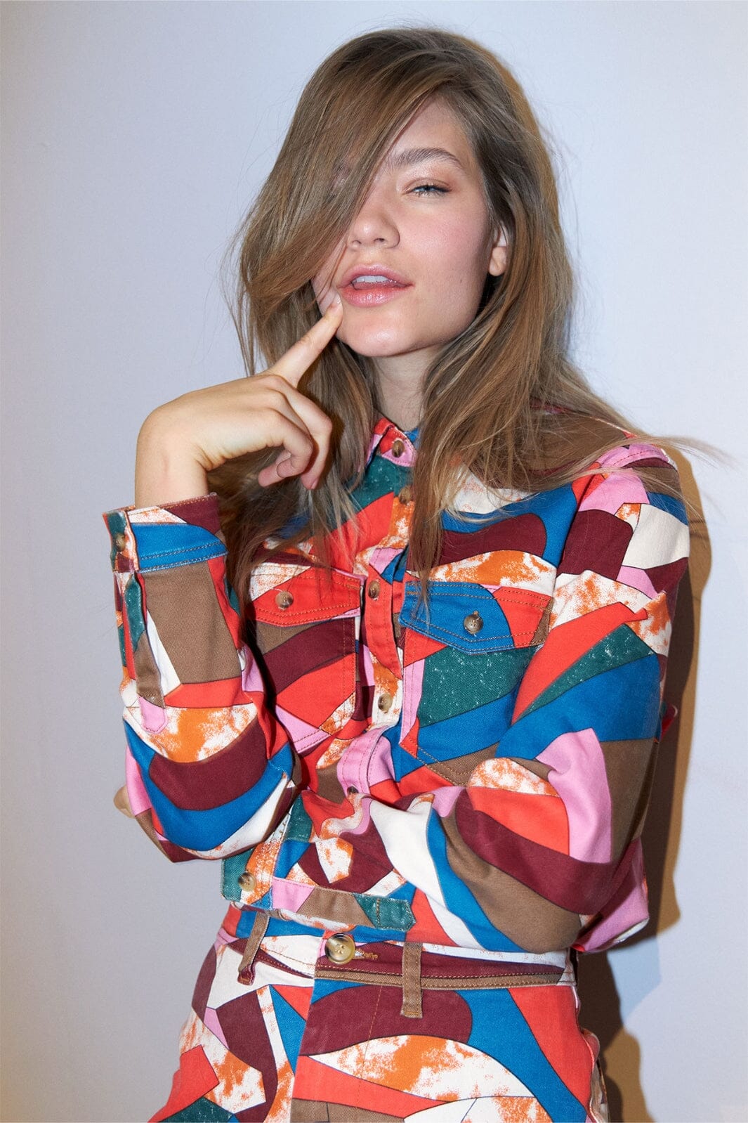 Forudbestilling - Lollys Laundry - Agusta Shirt - 70 Multi Skjorter 
