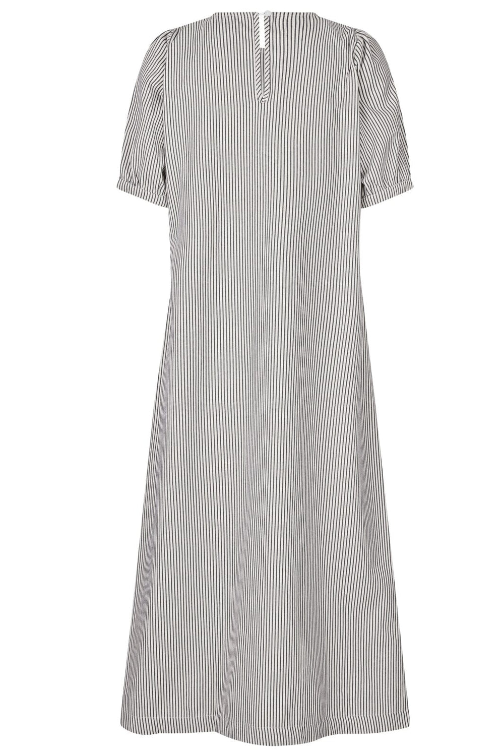 Forudbestilling - Lollys Laundry - LucasLL Midi Dress SS - 99 Black Kjoler 