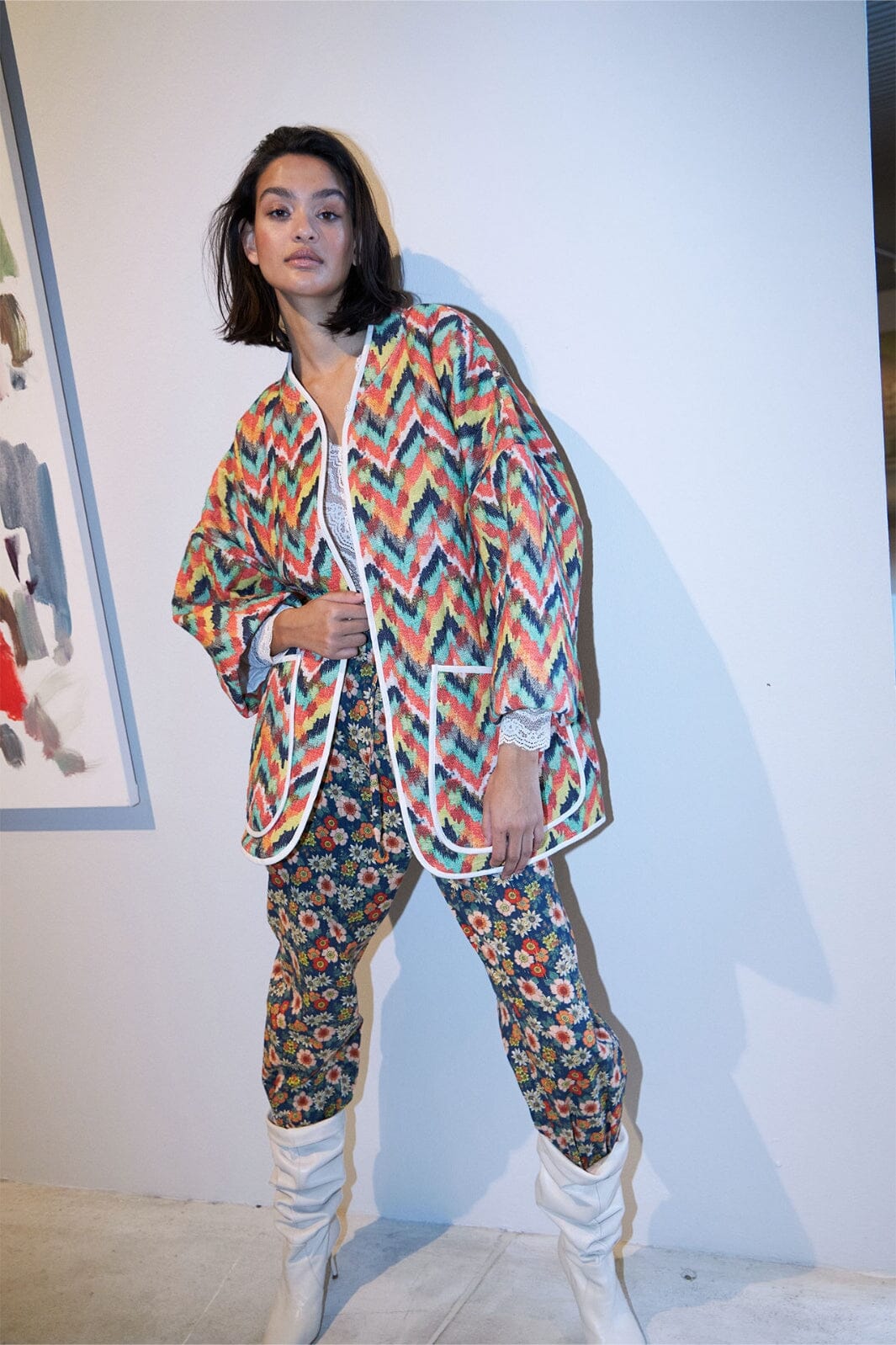 Forudbestilling - Lollys Laundry - Lulu Jacket - 70 Multi Jakker 